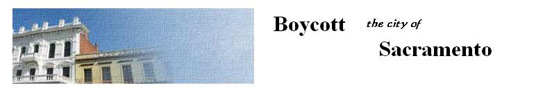 Boycott Sacramento